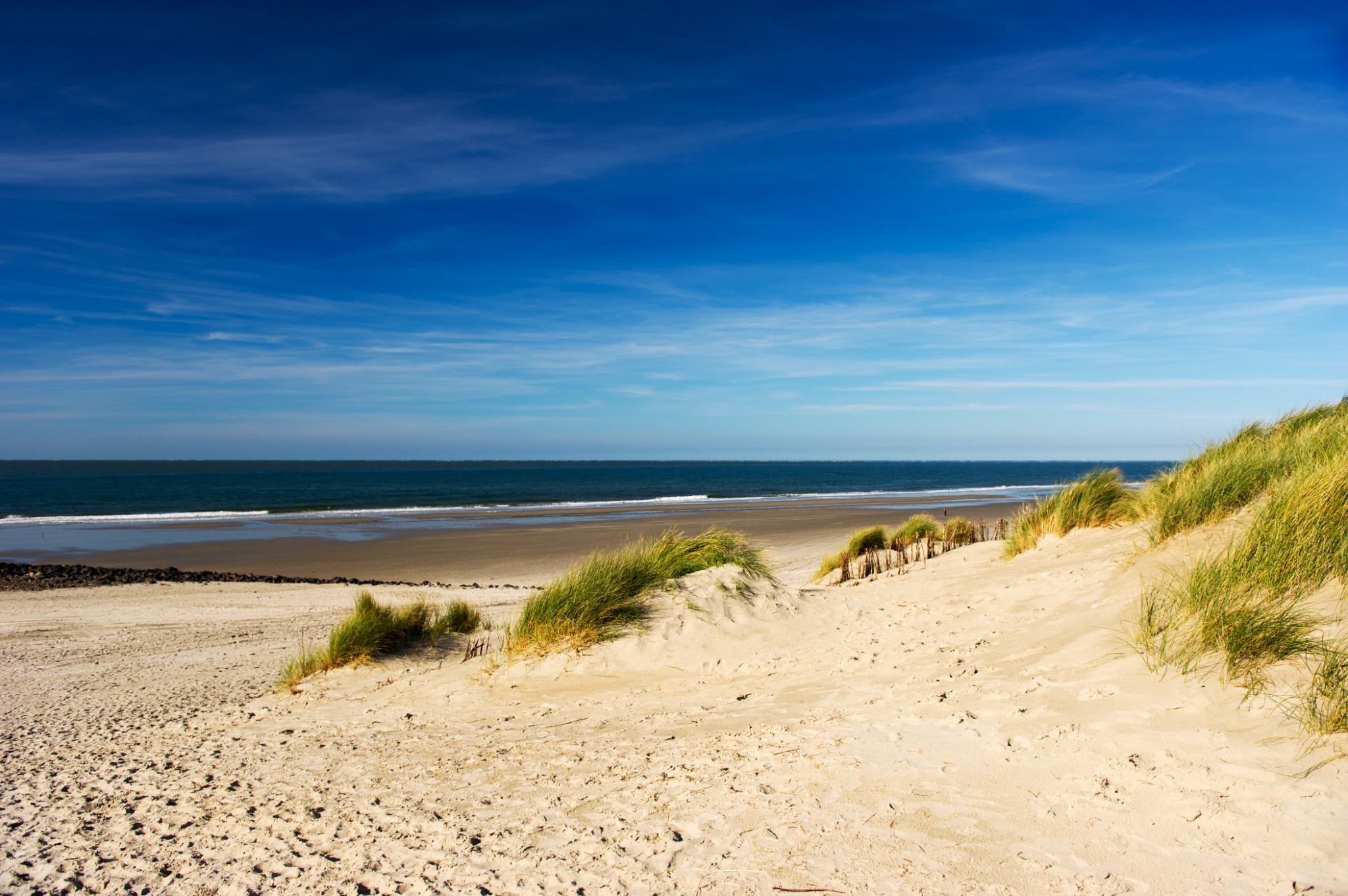 Sfeerbeeld Nederlandse kust